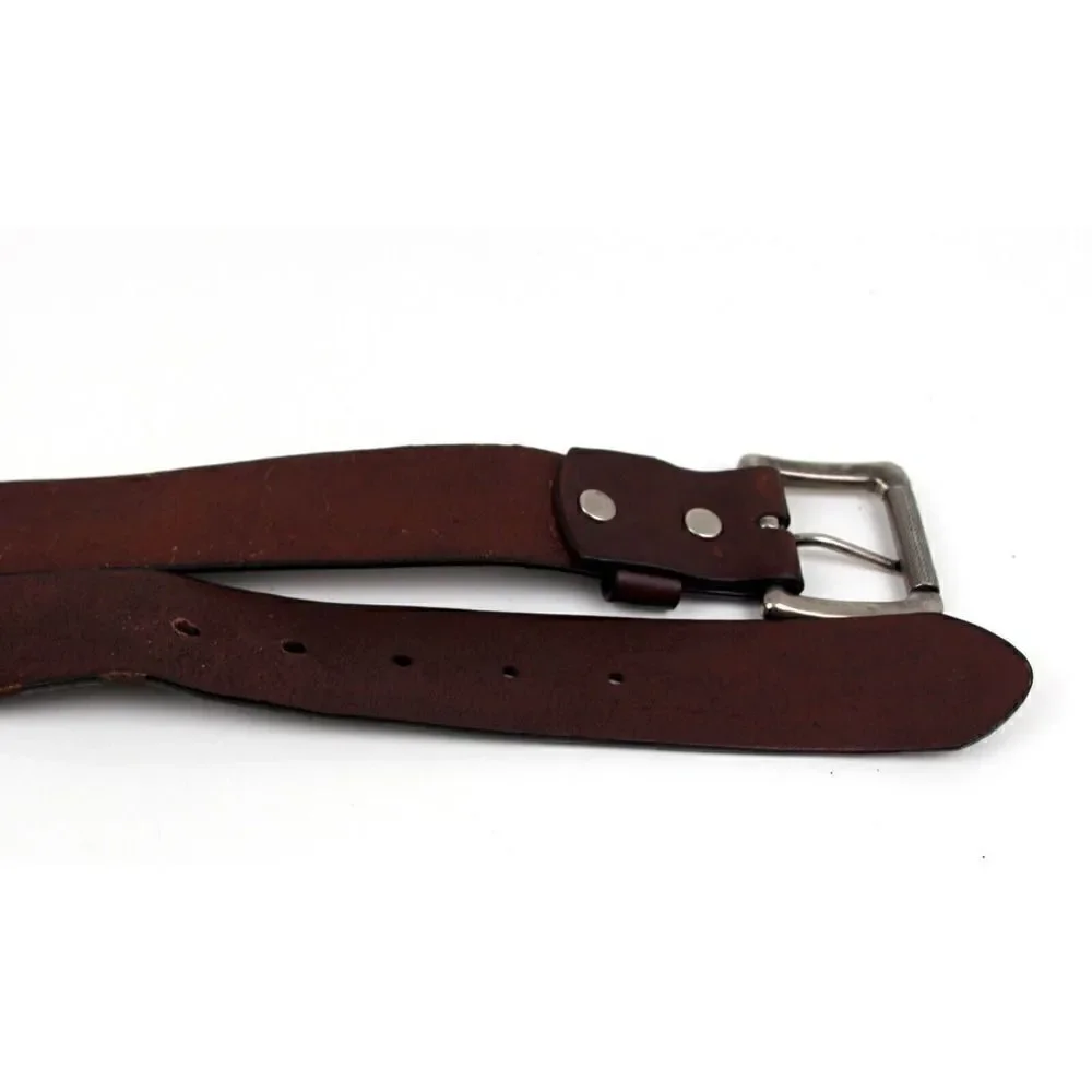 Bill Adler SADDLE BROWN GENUINE LEATHER 1.5